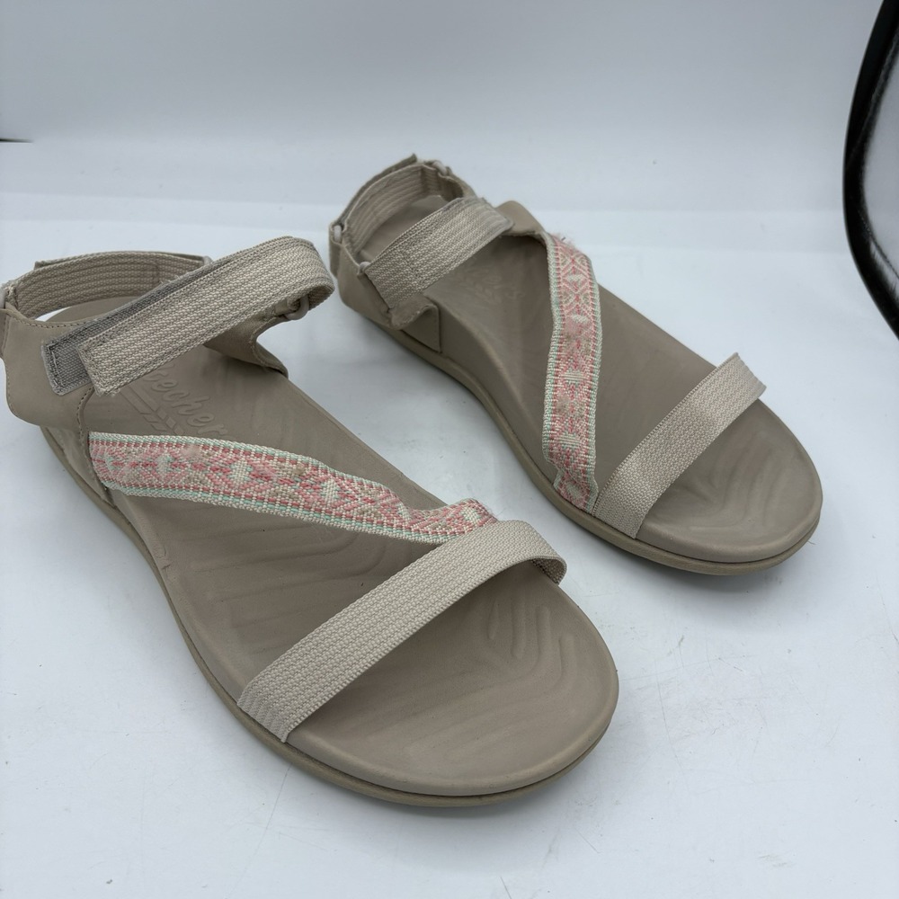 Skechers Shoes Sandals Womens Size 10 Reggae Lite Beachy Sunrise Strappy Ankle
